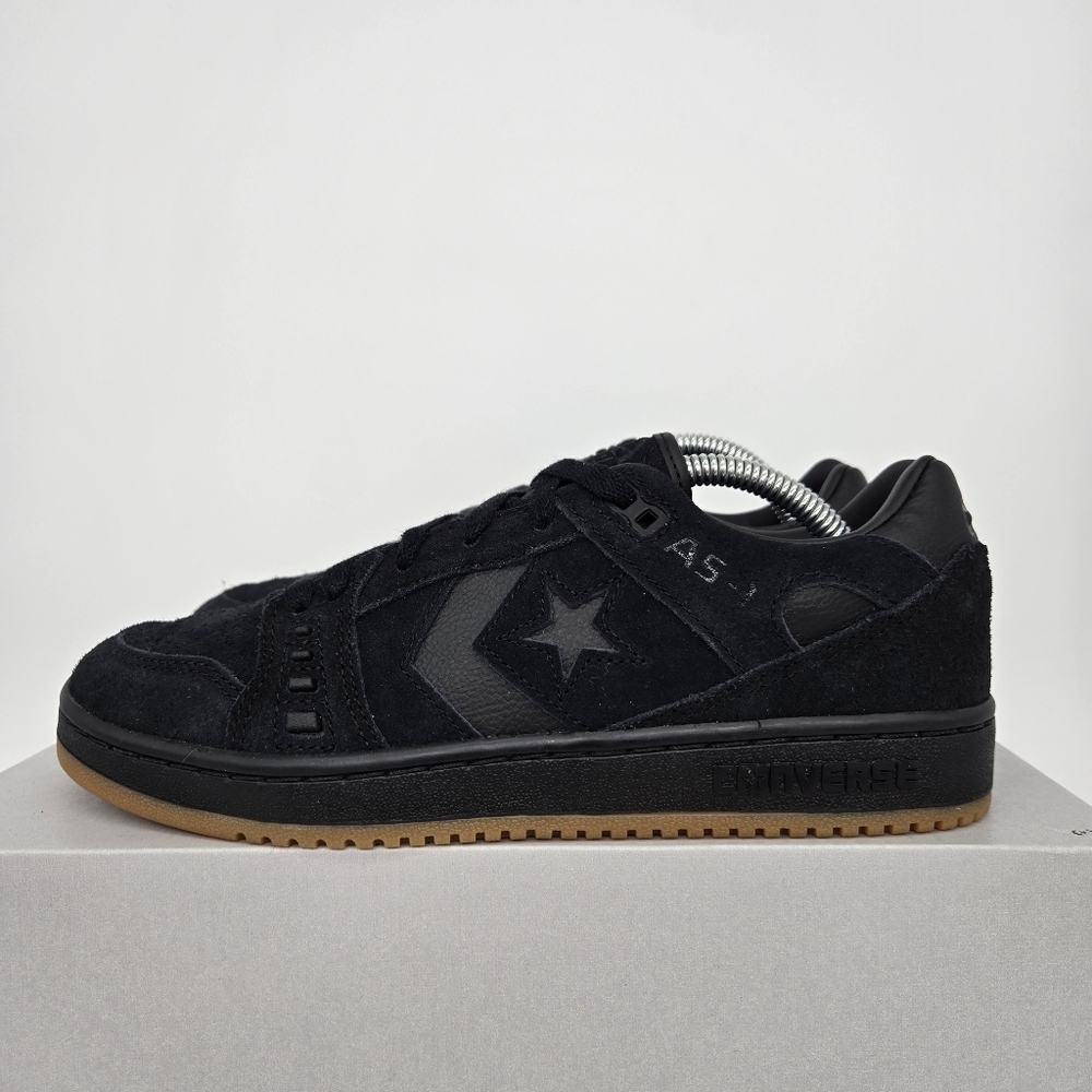 New Converse AS-1 Pro Black & Gum Skate Shoes Women's Size 9
